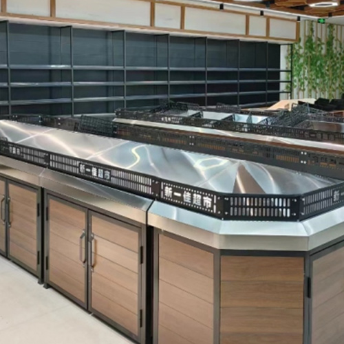 Donglai style comes with a fake bottom fruit and vegetable rack